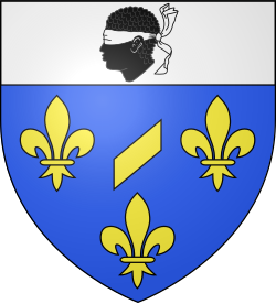 Blason ville fr Moret-sur-Loing new (Seine-et-Marne)